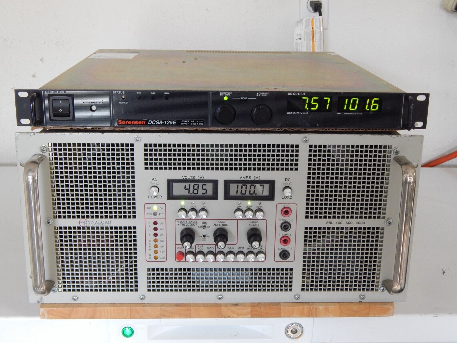 TDI RBL400-600-4000 DC Electronic Load, 0-400V, 0-600A, 4000W (22 in stock) TDI RBL400-600-4000 DC Electronic Load, 0-400V, 0-600A, 4000W (22 in stock)